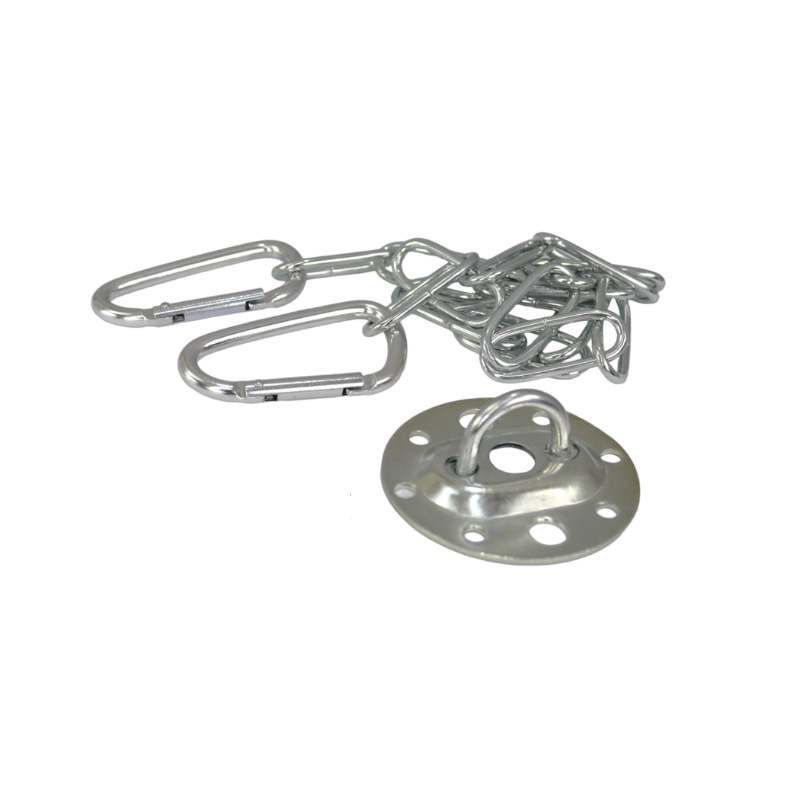 Kit Intalacion Campana Soporte Cadena Piola Seguridad 55cm
