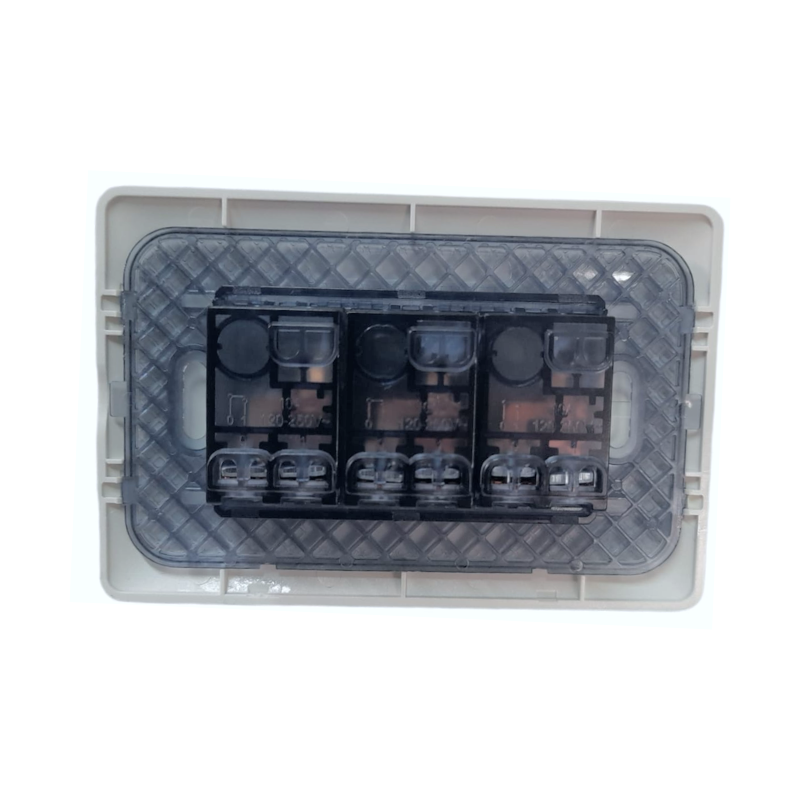Interruptor Triple Champagne 9/32 10A 250V SEC