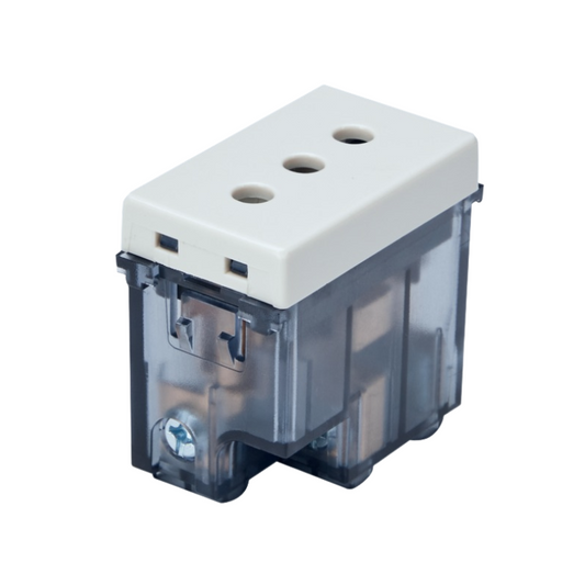 Modulo Enchufe Tomacorriente Blanco 10a 250v Sec
