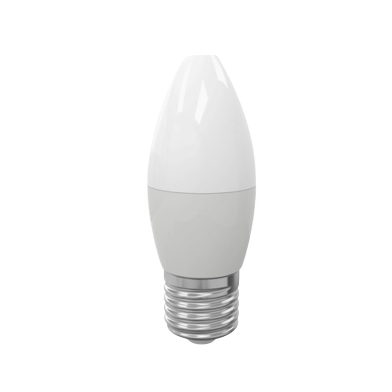 Ampolleta Led Vela 5w E27 Rosca Normal Empavonada