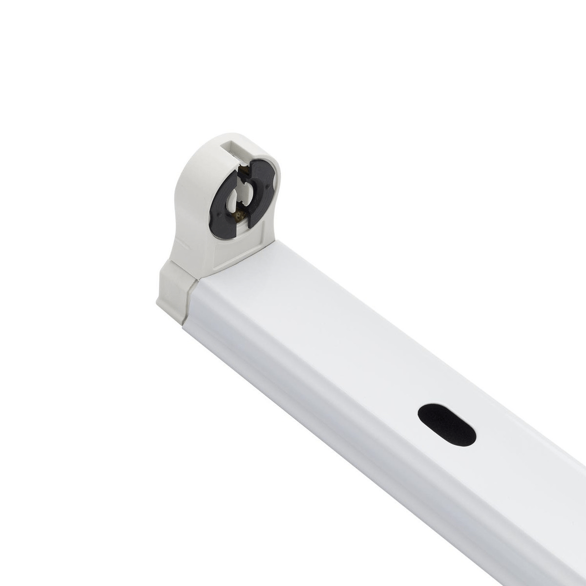 Base Canoa Simple Tubo Led 220v 120cm