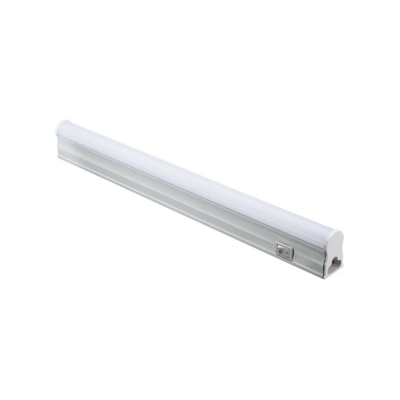 Tubo Led T5 con Base 60cm + Interruptor On/Off Luz fría