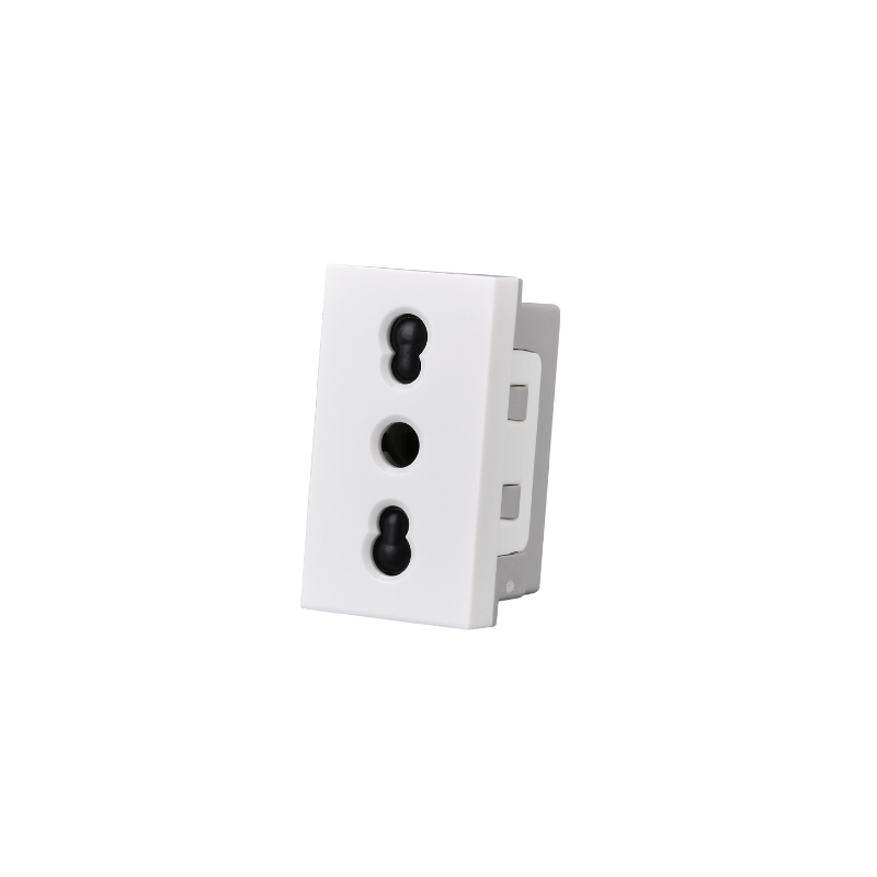 Modulo Tomacorriente 16A 250v Blanco PC SEC