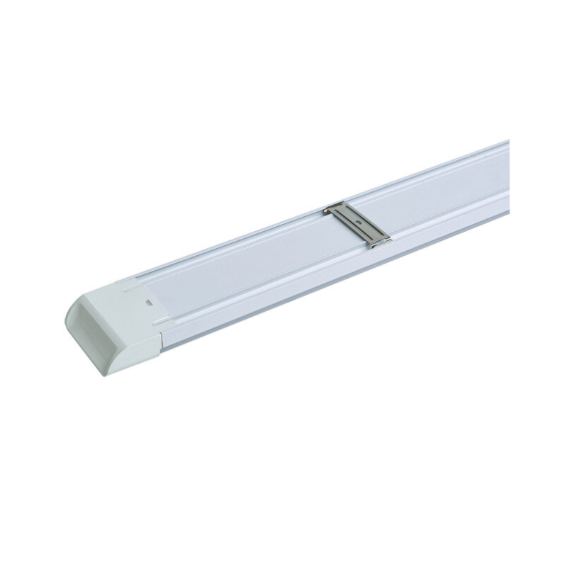 Tubo Equipo Empavonado Regleta Plana Con Base 54w 120cms