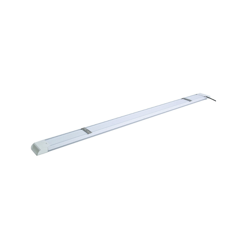 Tubo Equipo Empavonado Regleta Plana Con Base 54w 120cms