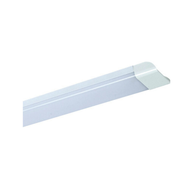 Tubo Equipo Empavonado Regleta Plana Con Base 54w 120cms