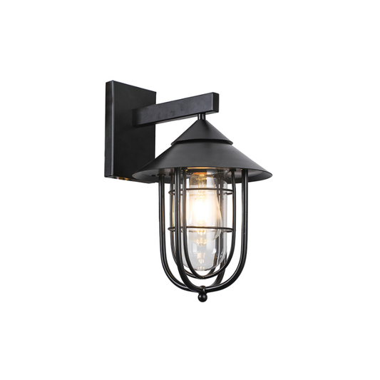 Aplique Negro Porta E27 Simple Modelo Dynamo