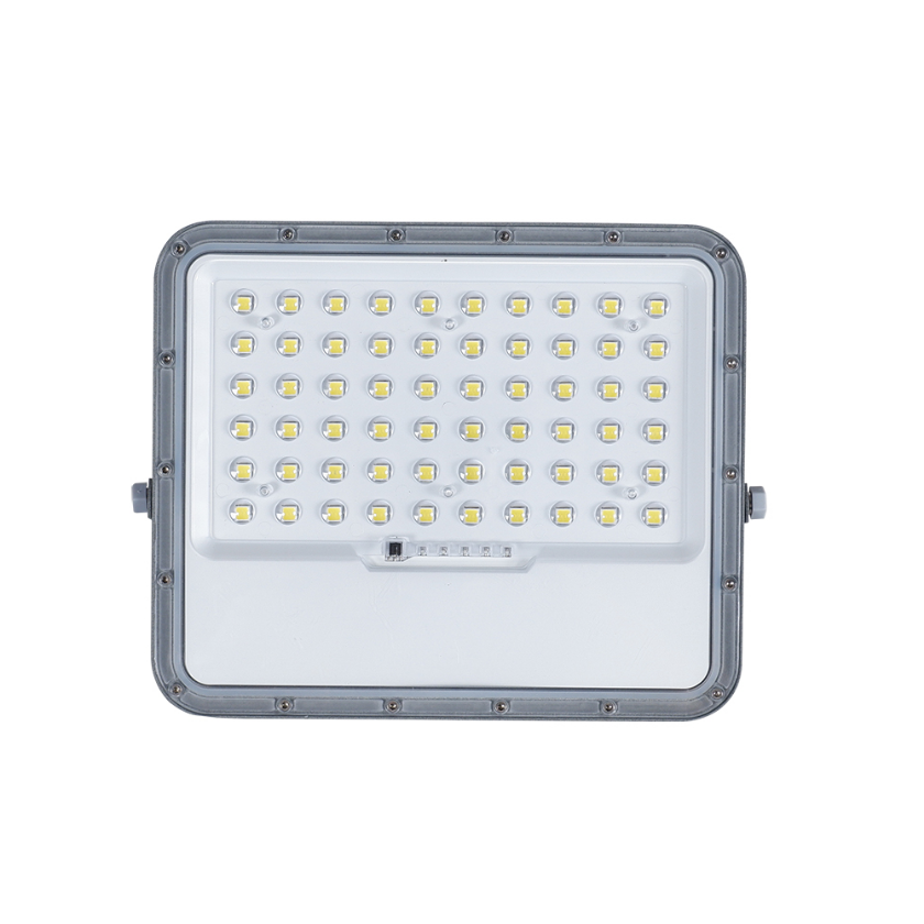 Foco Proyector Led Panel Solar 1400lm Luz Fria + Control