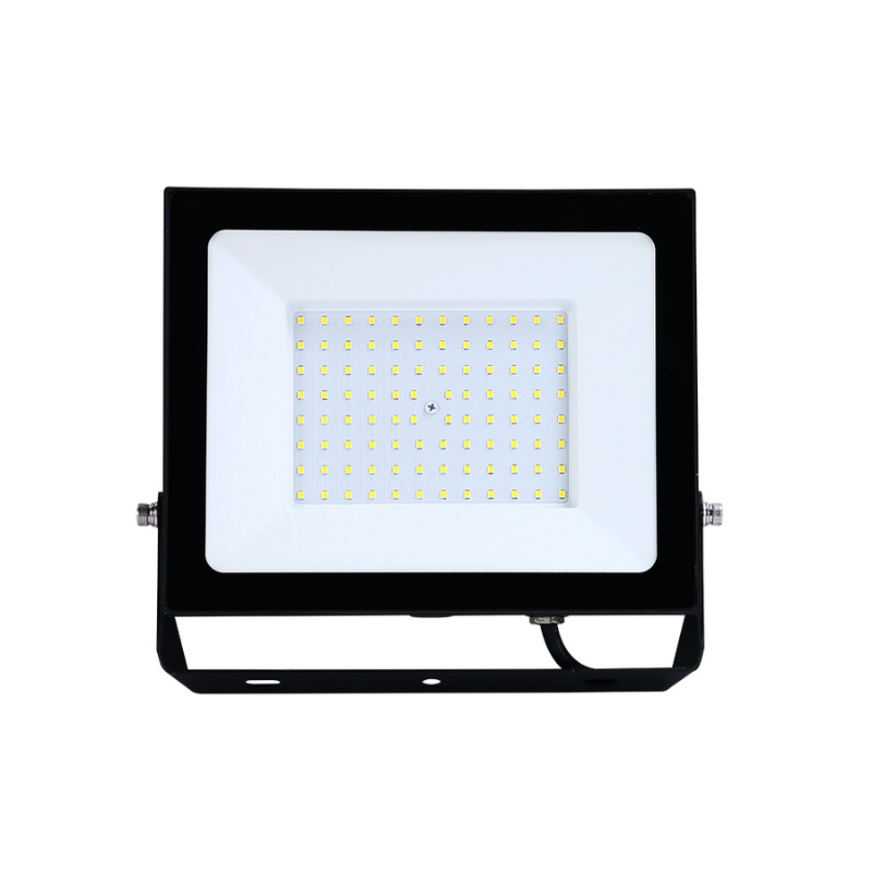 Foco Proyector De Area Led Ecothin 100w Exterior Sec