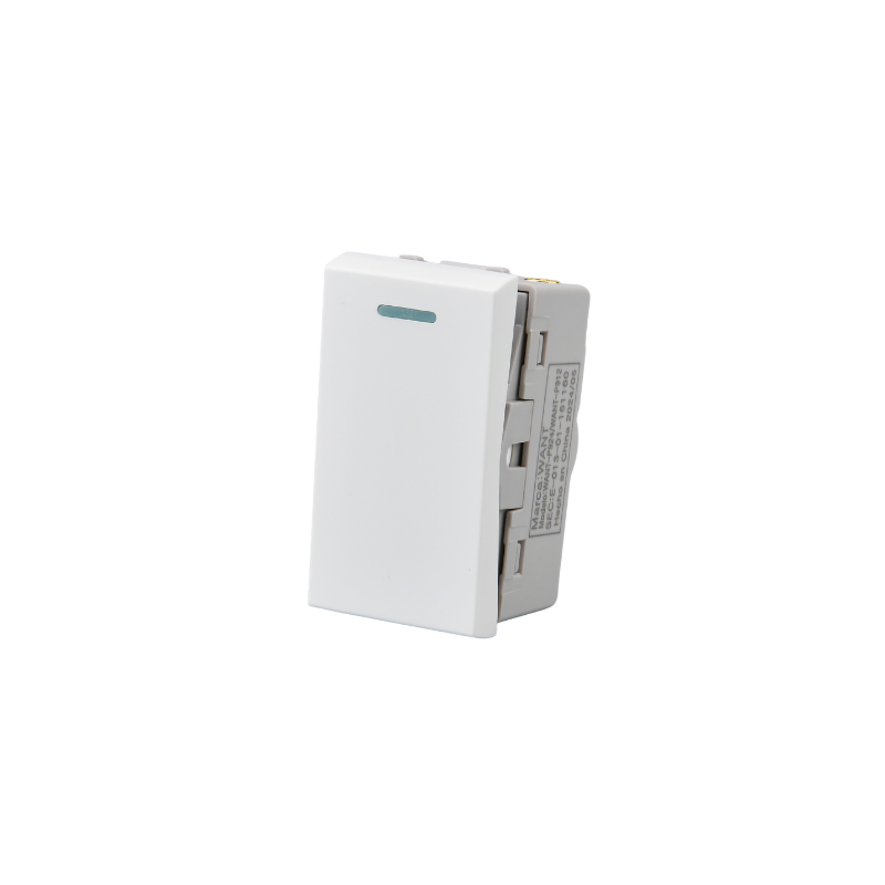 Modulo Interruptor Met 9/12 16A 250v Blanco