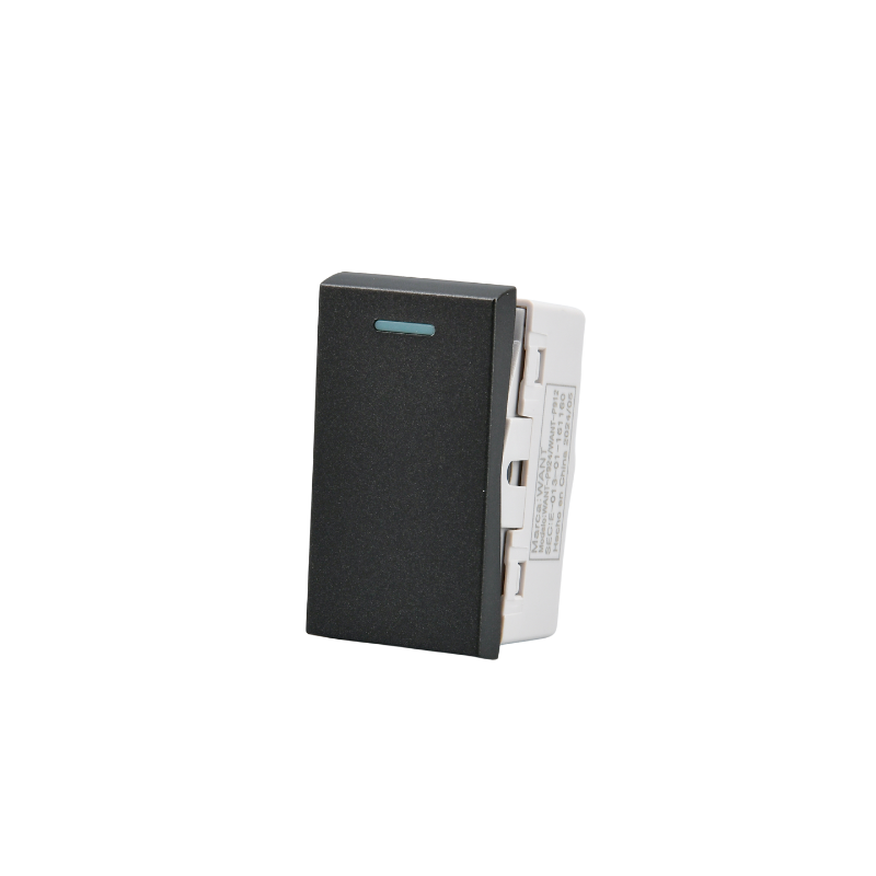 Modulo Interruptor Met 9/24 16A 250v Plateado/Negro