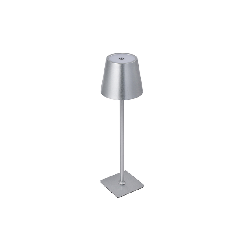 Lampara Led Plata Tactil Recargable con Usb