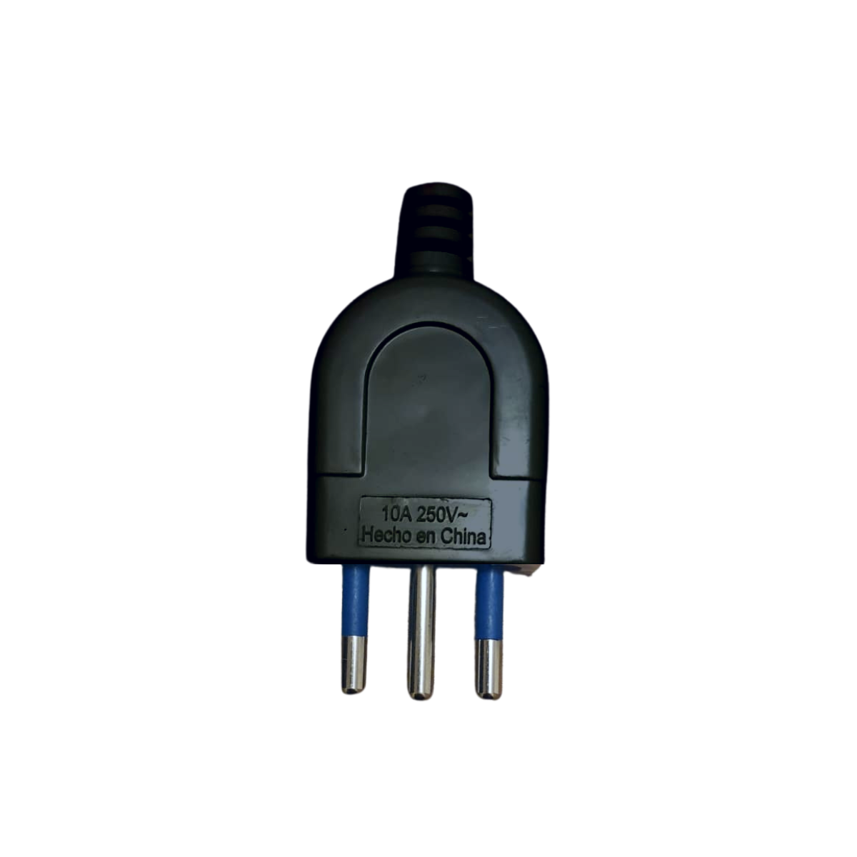 Enchufe Macho Volante Negro 2p+t 10a 250v 1500w Sec (Copia)