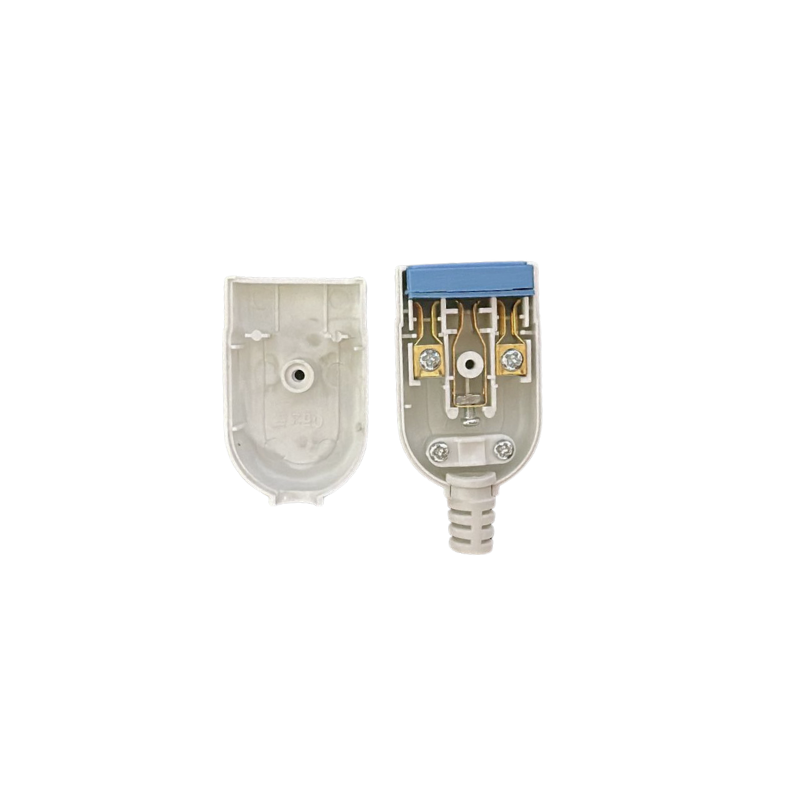 Enchufe Hembra Volante Blanco 2p+t 10A 250V 1500W Sec