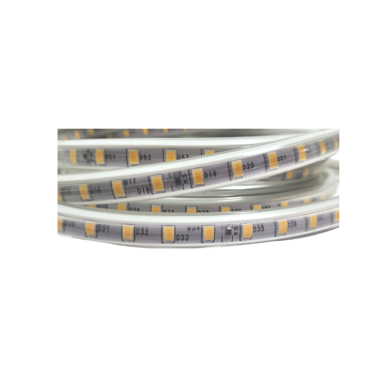 Cinta Led Impermeable Luz fría 10 Metros con Conector Al 220v