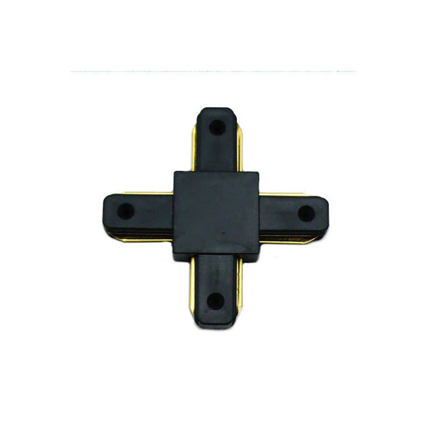 Conector Para Riel Monofasico En "X" Tipo Cruz 220v