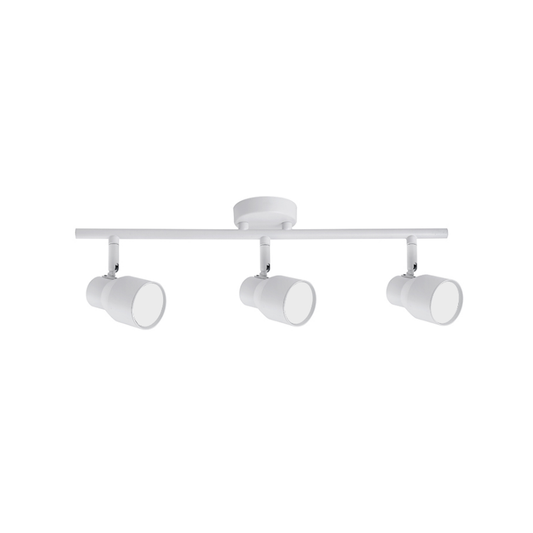 Aplique Triple Con Ampolleta Dicroica Gu10 Dirigible