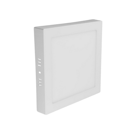 Panel Plafon Led Sobrepuesto Cuadrado 24w 28.5cm Luz fría