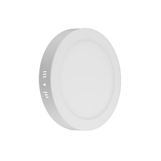 Panel Plafon Led Sobrepuesto Redondo 18w 20.5cm