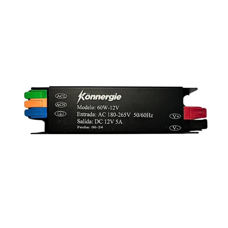 Fuente Poder Profesional Fast 12V 60W 5A