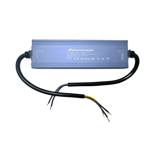 Fuente Poder Conmutada IP67 12v 100w 8.33A
