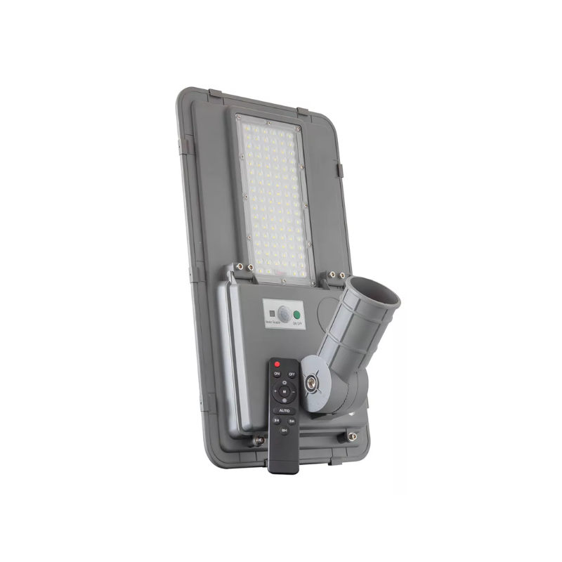 Luminaria Alumbrado Publico Solar Profesional 200W IP65 5000K con sensor de luz y control