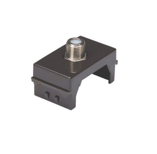 Modulo Toma Coaxial Rg6 Tv Video Hembra Grafito
