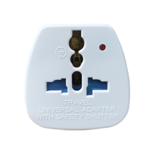 Enchufe Adaptador Universa Europeo Americano Blanco