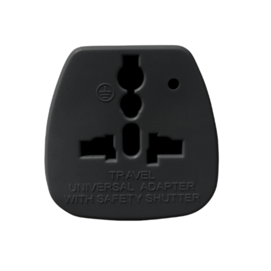 Enchufe Adaptador Universa Europeo Americano Negro