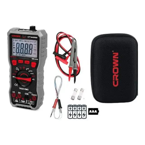 Multimetro Multi Tester Digital Portatil 750v Crown