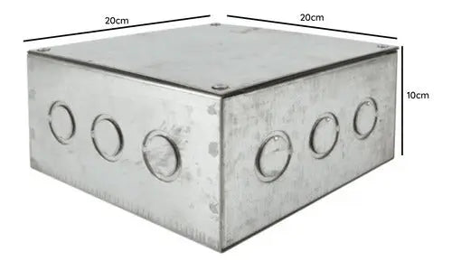 Caja Metalica Para Distribucion Pregalvanizada 200x200x100