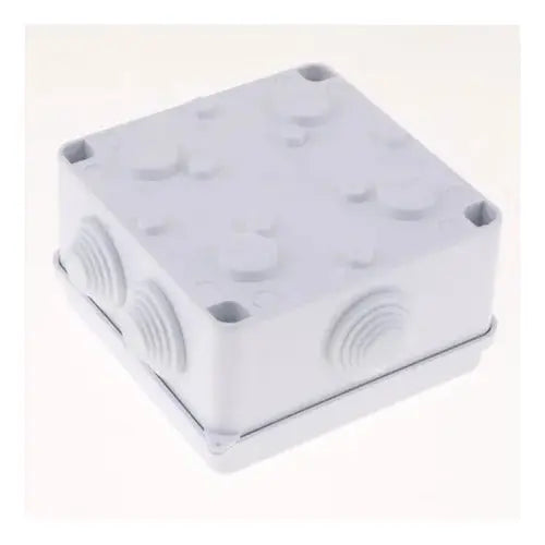 Pack 10 Caja Estanca Ip55 Ik07 Pvc Con 2 Conos 100x100x70sec