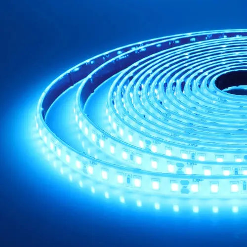 Cinta Led Impermeable Con Adhesivo 10 Metros + Cable 220v