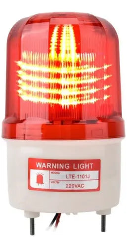 Baliza Destellante Led 220v Apernada Aviso Entrada Salida