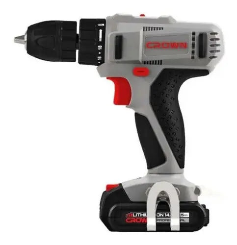 Taladro/atornillador Inalambrico 14.4v Profesional Crown Sec