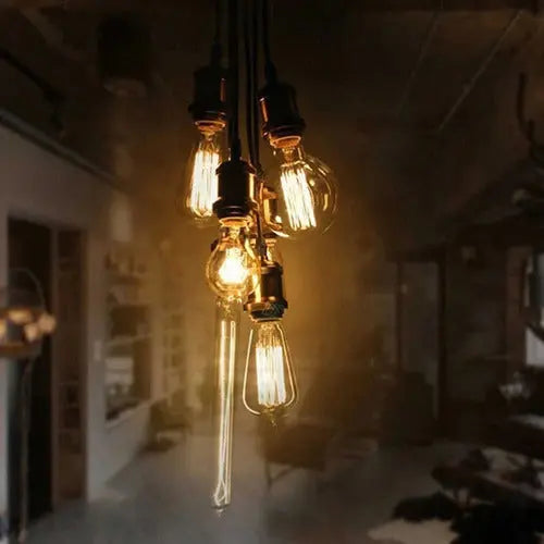 PackX6 Ampolletas Vintage Led Edison Filamento E27 6w