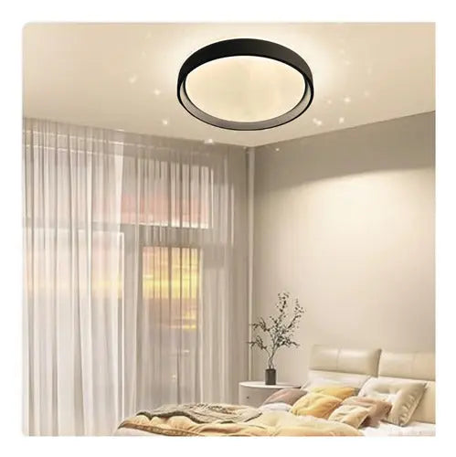 Lampara Plafon Led Sobrepuesto Redonda Moderna 84w 40cm