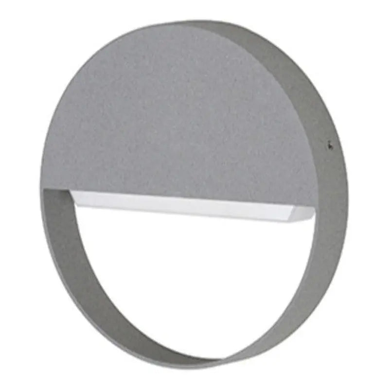 Aplique Foco Muro Redondo 4w Ip54 Luz Calida
