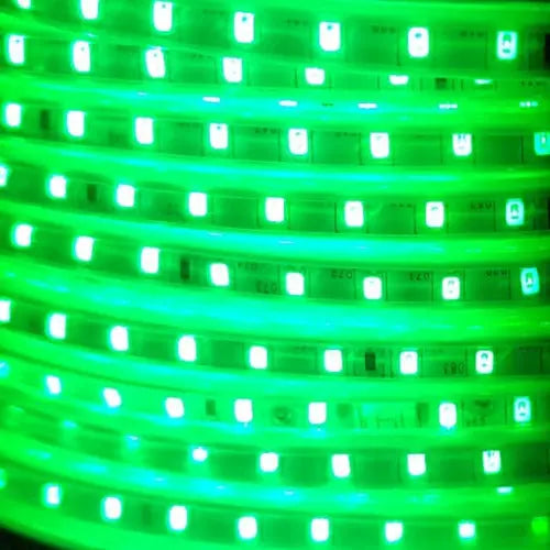 Cinta Led Impermeable Con Adhesivo 10 Metros + Cable 220v