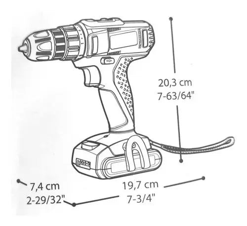 Taladro/atornillador Inalambrico 14.4v Profesional Crown Sec