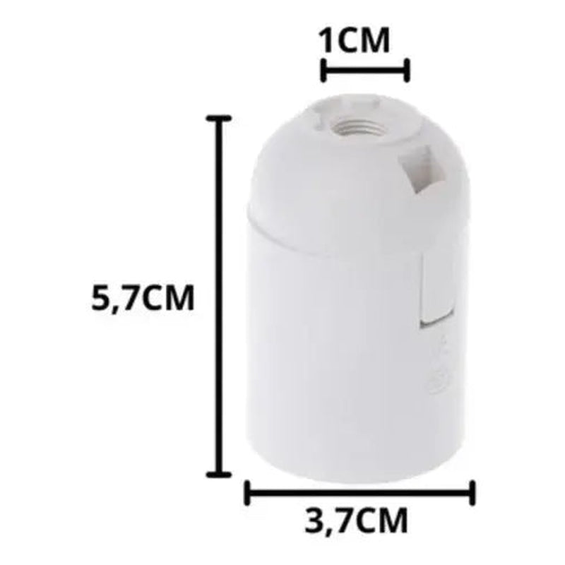 Portalamparas Volante Soquete Borne E27 250v 10a
