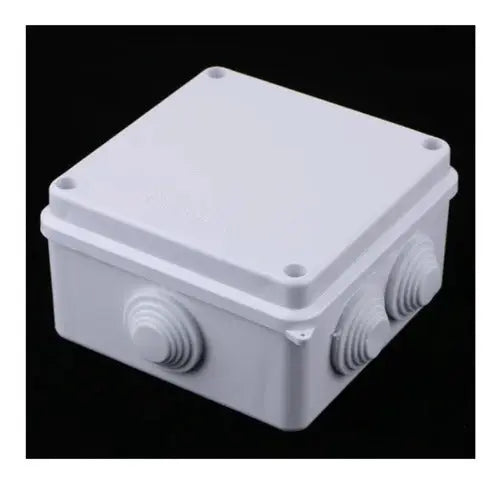 Pack 10 Caja Estanca Ip55 Ik07 Pvc Con 2 Conos 100x100x70sec