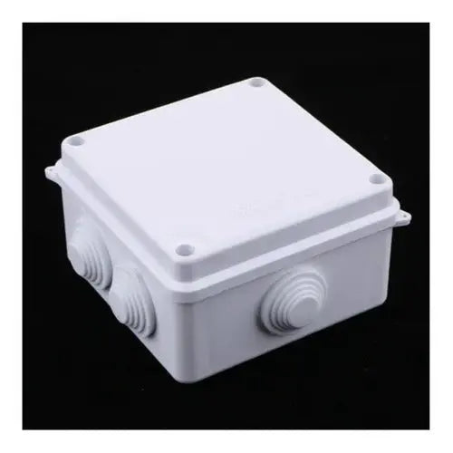 Pack 10 Caja Estanca Ip55 Ik07 Pvc Con 2 Conos 100x100x70sec
