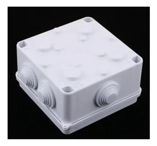 Pack 10 Caja Estanca Ip55 Ik07 Pvc Con 2 Conos 100x100x70sec