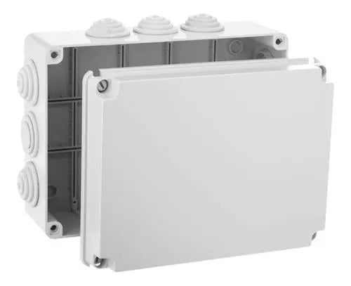Caja Estanca Ip55 Ik07 Pvc Con Cono 200x200x80 Sec