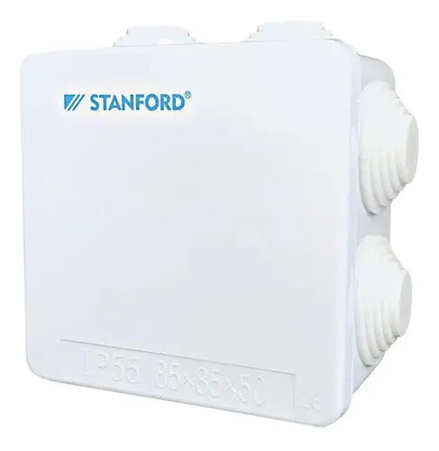 Pack 10 Caja Estanca Ip55 Ik07 Pvc Con Cono 85x85x50 Sec