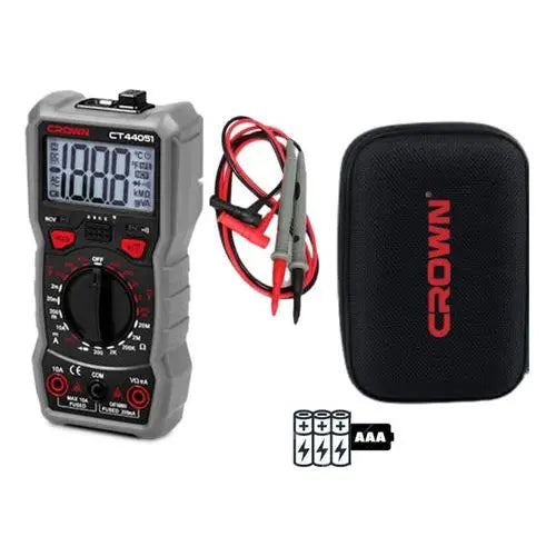 Multimetro Multi Tester Digital Portatil 600v Crown