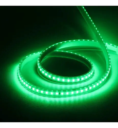 Cinta Led Impermeable Con Adhesivo 10 Metros + Cable 220v