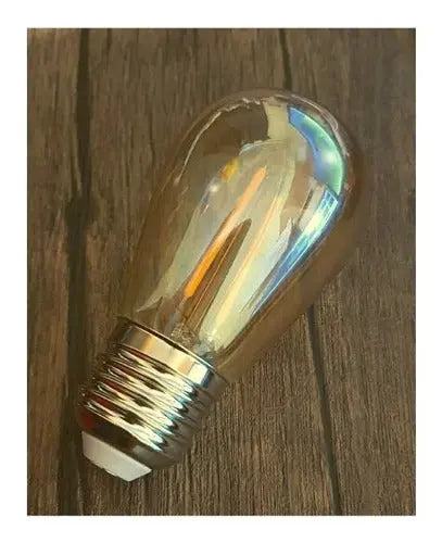 Pack 15 Ampolletas Led Vintage Edison S14 Rosca Normal E27 2w 2700K