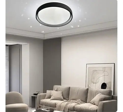 Lampara Plafon Led Sobrepuesto Redonda Moderna 84w 40cm